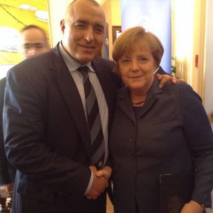 Бойко Борисов с Ангела Меркел в Брюксел