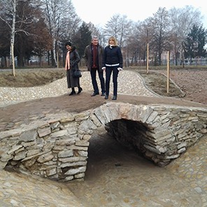 При строителните дейност в Долни Богров е разкрит мост от ХІХ век.