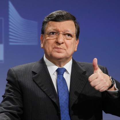 Председателят на Европейската комисия /ЕК/ Жозе Мануел Барозу