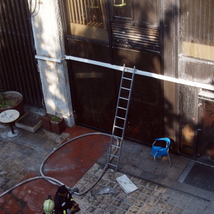 Пожар възникна във вентилационната система на офис, намиращ се в сградата на Фестивалния и конгресен център във Варна