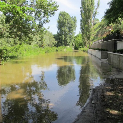 Предпазни диги започнаха да изграждат край Русе заради очакваното покачване на нивото на река Дунав