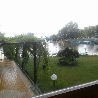 Наводнение в Приморско