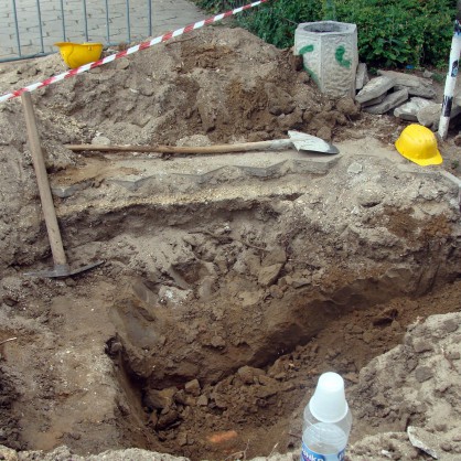 Изровиха човешки скелети до Гребната база в Пловдив