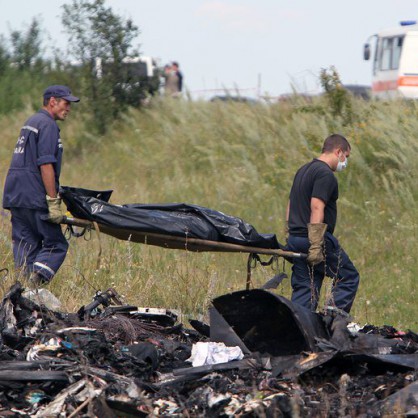 Холандски екип за идентификация на жертви пристигна в Донецк заради самолетната катастрофа