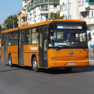 Автобус на градския транспорт в Пловдив