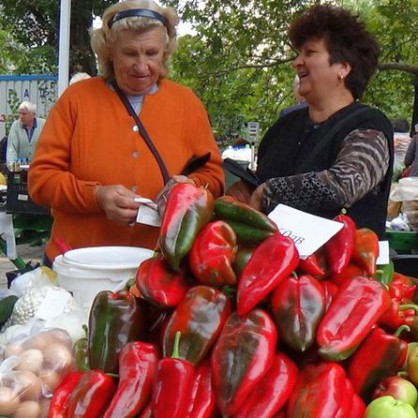Пазар в Благоевград - зеленчуци