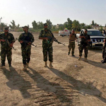 Бойци от въоръжената опозиция срещу Ислямска държава в Ирак