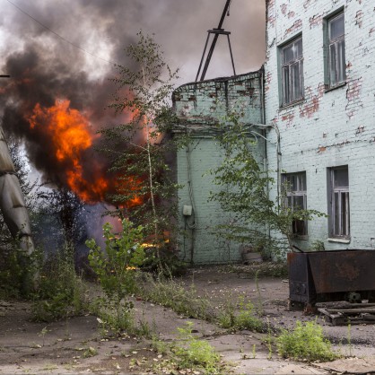 Боеве в Донецк