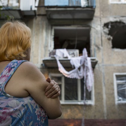 Боеве в Донецк разрушиха много домове