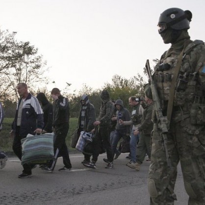 Артилерийски обстрел в Донецк