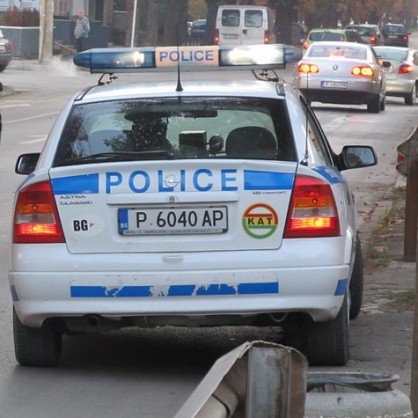 Полицейска кола в Русе, патрулка