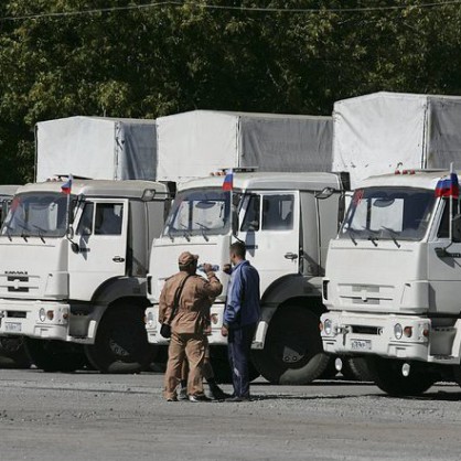 Конвой с помощи за Донецк и Луганск