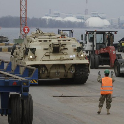 US оръжия са разположени в Прибалтика