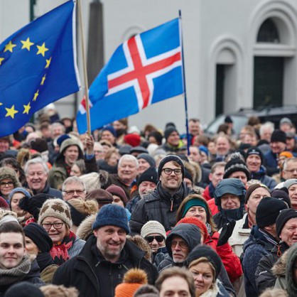 Протест в Исландия