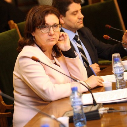 Министърът на вътрешните работи Румяна Бъчварова