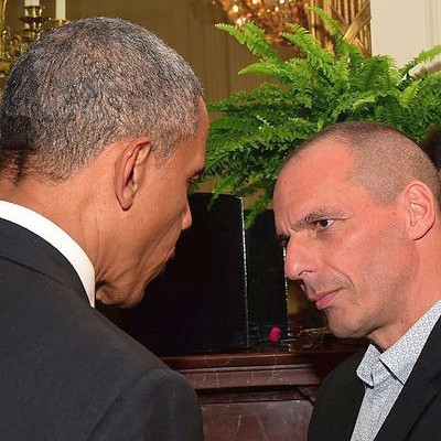 Барак Обама и Янис Варуфакис