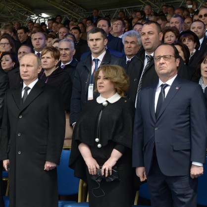 Световните лидери почетоха с минута мълчание жертвите от арменския геноцид
