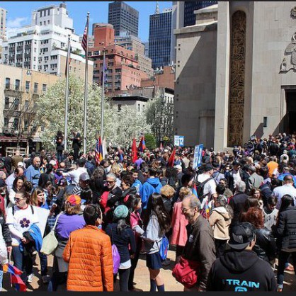 Протести в Ню Йорк за признаването на геноцида над арменците в Османската империя