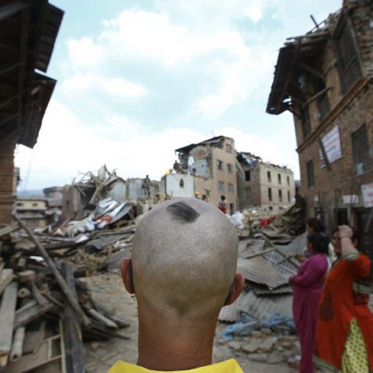 Разрушения в Непал след земетресението