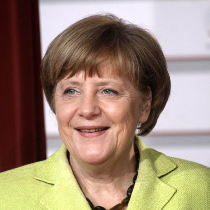 Германският канцлер Ангела Меркел в Рига