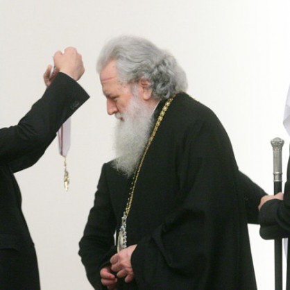 Росен Плевнелиев връчи орден ”Стара планина” на патриарх Неофит