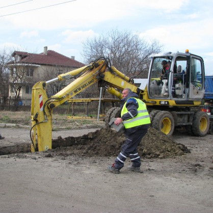 Стартира доизграждането на канализацията в град Българово