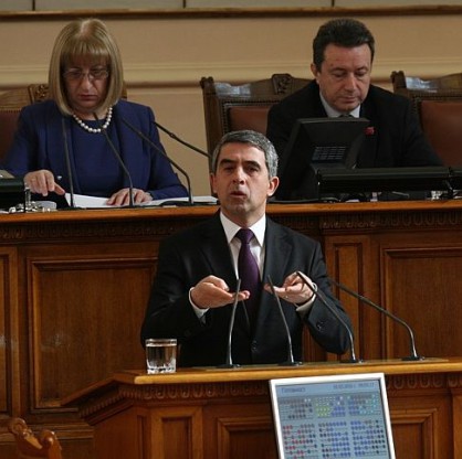 Изявление на президента Росен Плевнелиев в парламента