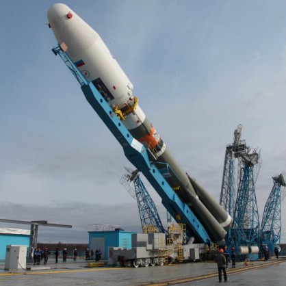 Ракетата „Союз-2.1а” на новия руски космодрум ”Восточний”