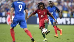 18-годишната надежда на португалския футбол Ренато Санчес във финала срещу Франция