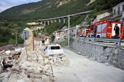 Земетресение с магнитуд 6,3 разтърси Централна Италия