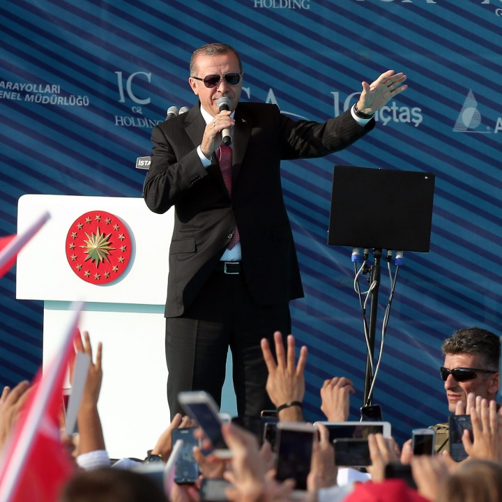 Турският президент Ердоган откри през август т.г. третия мост над Босфора