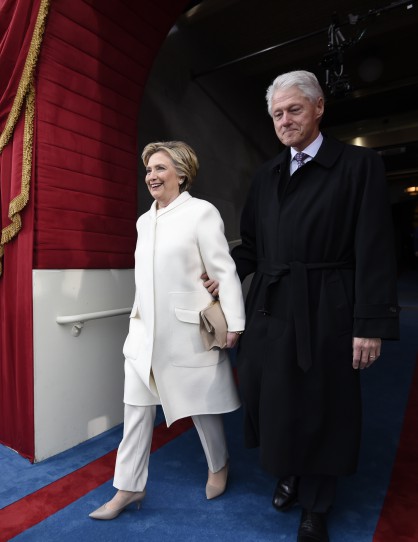 Бил и Хилари Клинтън дойдоха на церемонията
