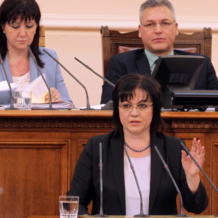 83% от българите определят корупцията като проблем №1, заяви Корнелия Нинова