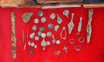 Най-много са откритите предмети от периода на Средновековието