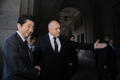 Среща на Борисов с премиера на Япония Шиндзо Абе