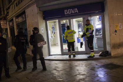 Сблъсъци между мигранти и полицията в Мадрид