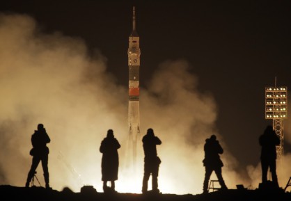 Ракета ”Союз-ФГ” с пилотиран кораб ”Союз МС-08” стартира към МКС от Байконур