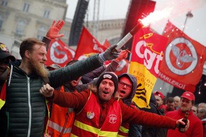 Ден на стачки във Франция